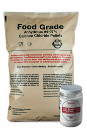 Photo of Food Grade Pellets 50lb bag and sample