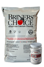 Photo of BRINERS CHOICE™ 50lb bag and sample