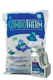 Photo of COMBOTHERM™ 50lb bag and sample